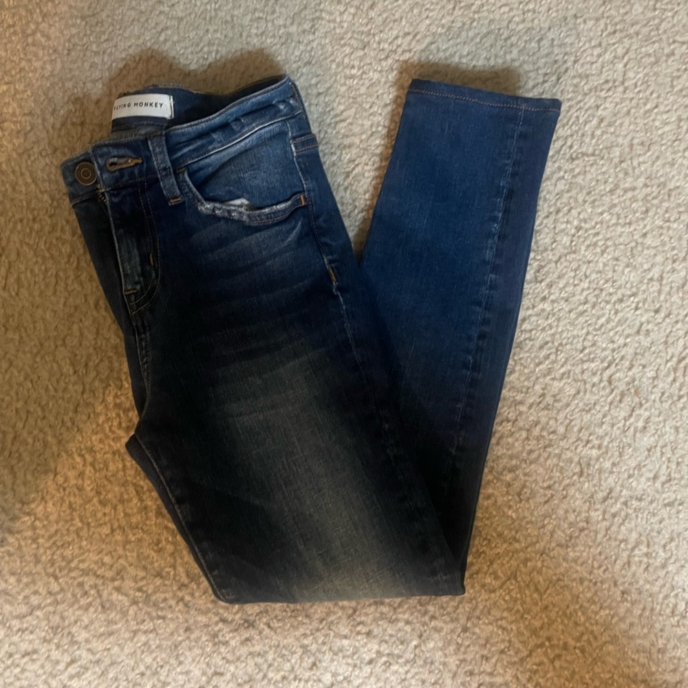 Flying Monkey dark wash skinny Jeans size 24